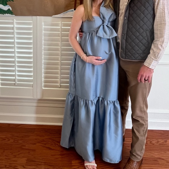 Petal & Pup Blue Maxi Dress - Picture 3 of 4